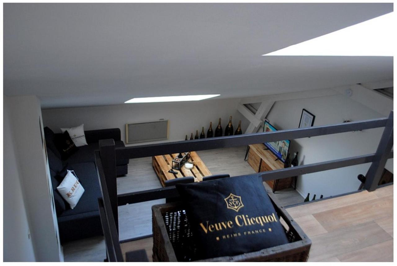 Studio Champagne Daire Reims Dış mekan fotoğraf