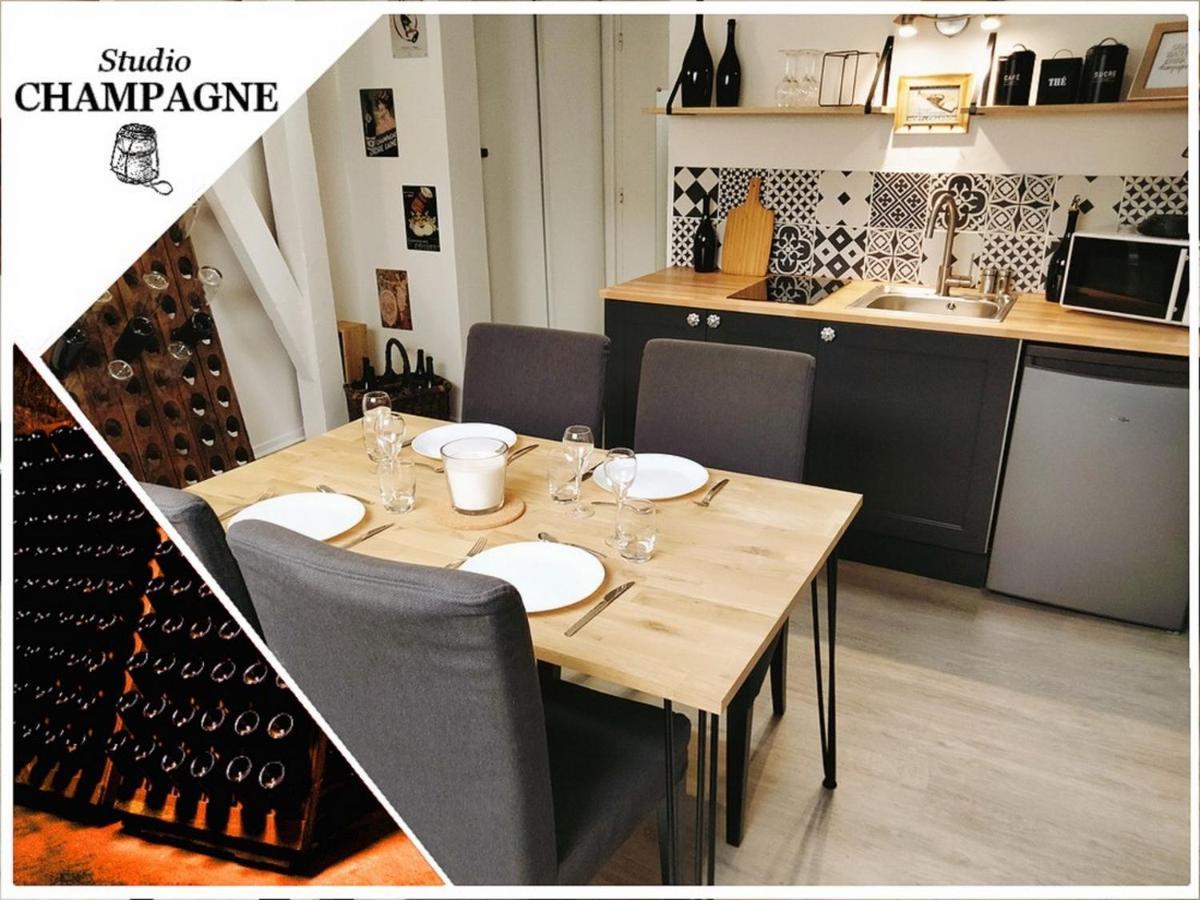Studio Champagne Daire Reims Dış mekan fotoğraf