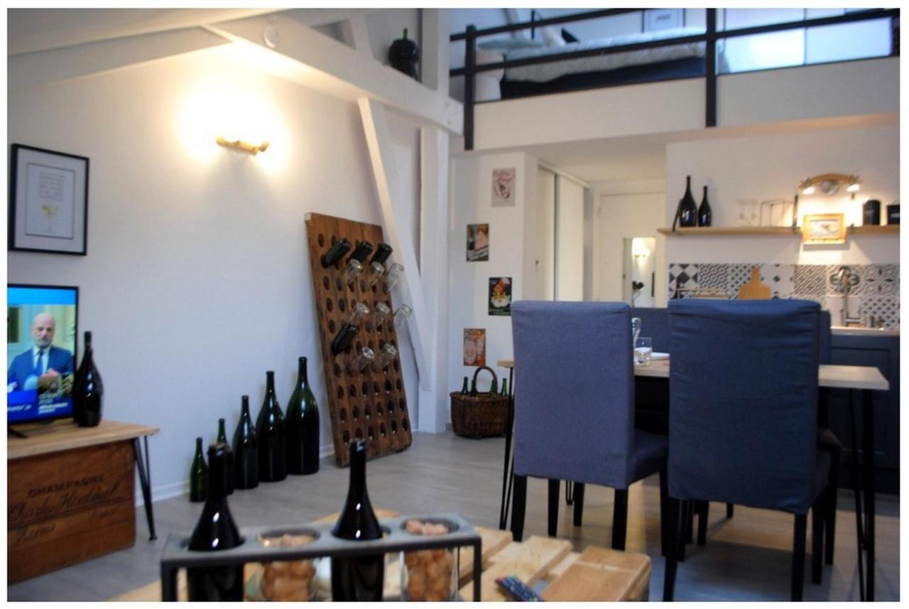 Studio Champagne Daire Reims Dış mekan fotoğraf