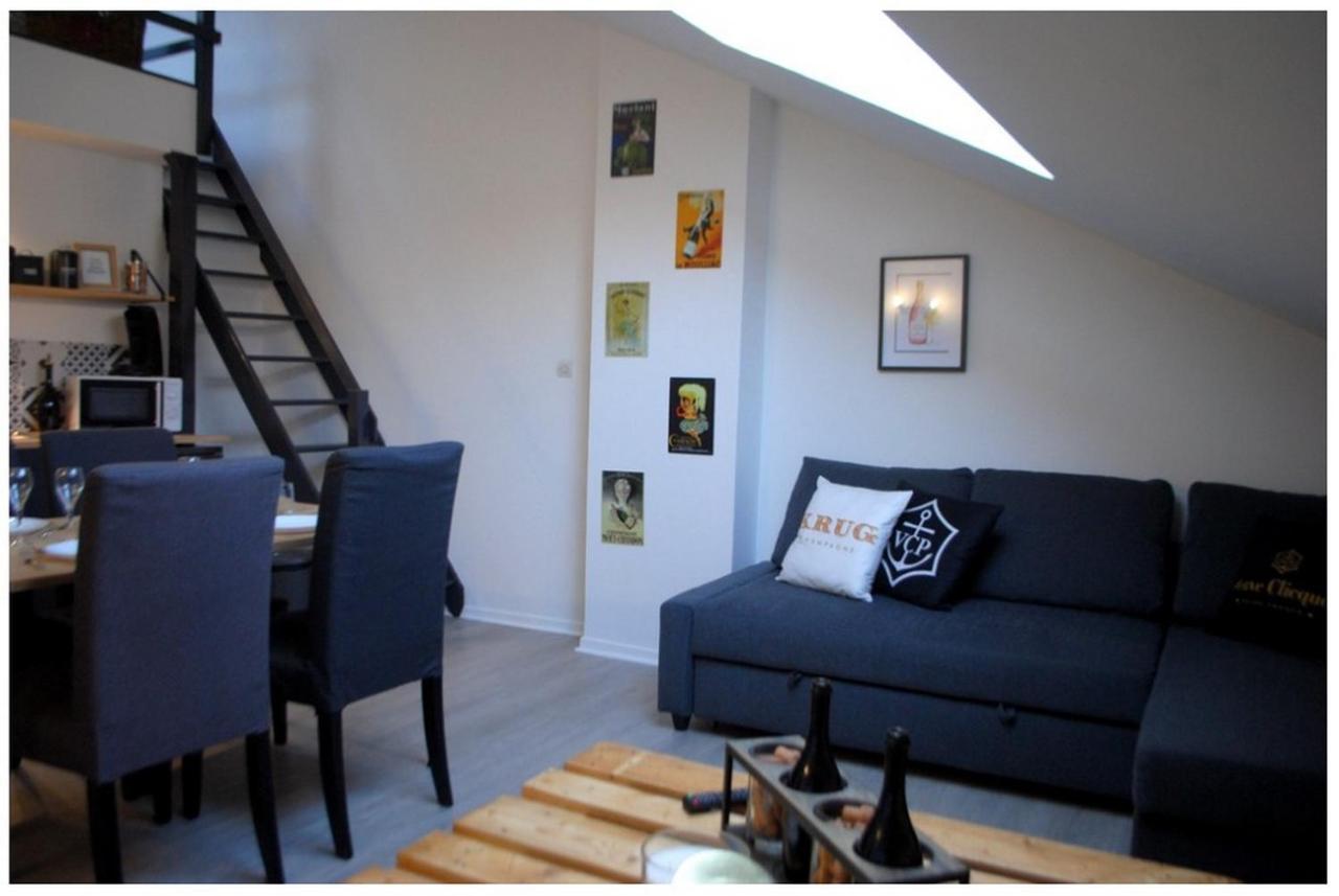 Studio Champagne Daire Reims Dış mekan fotoğraf